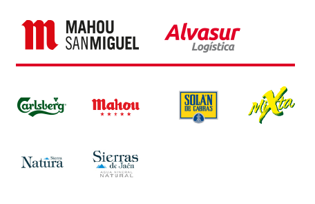 Distribuidor oficial de marcas del grupo Mahou San Miguel
